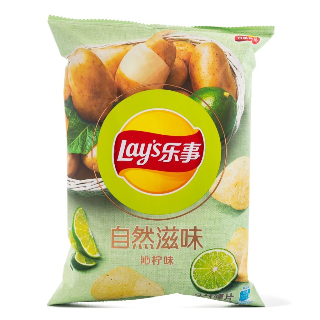 Lays Chips Refreshing Lime 65g (China)