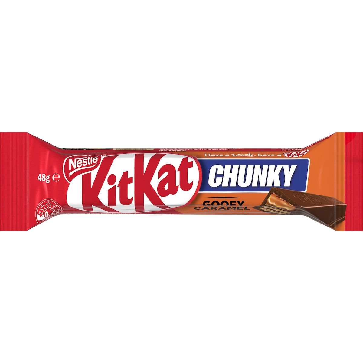 Kit Kat Chunky Caramel Chocolate (Australia) 48g
