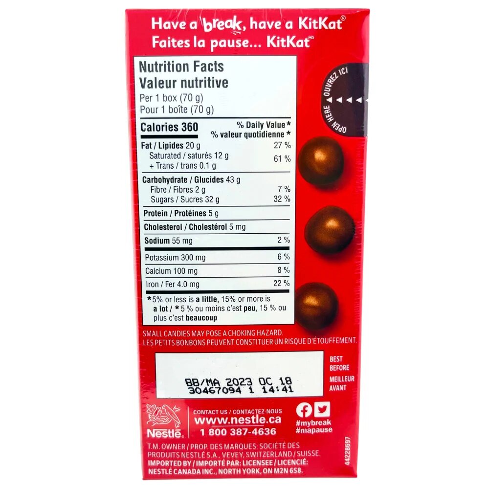 Kit Kat Pops 70g (Canada)