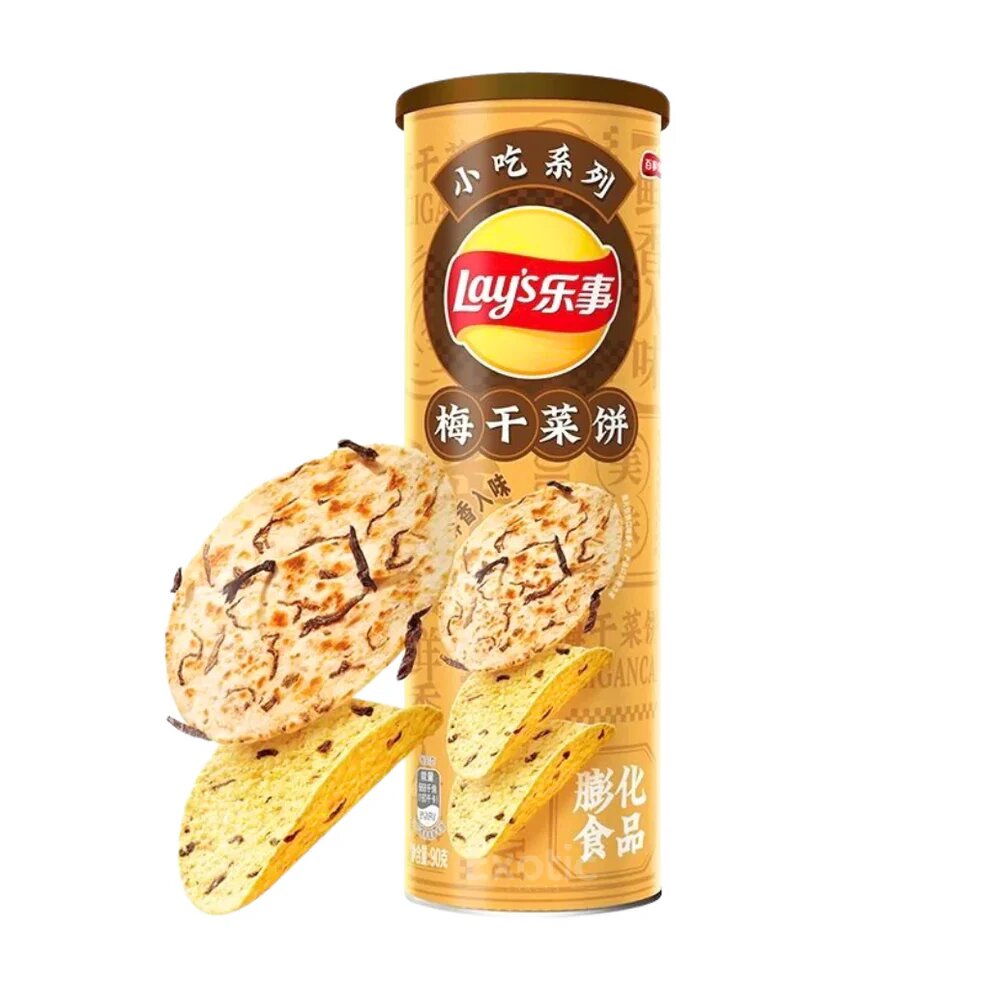 Lays Chips Umeboshi Vegetable Pancake Flavor 90g *Limited Edition* (China)