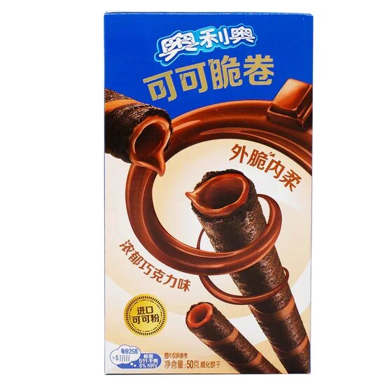 Oreo Wafer Rolls Rich Chocolate Flavor (China)