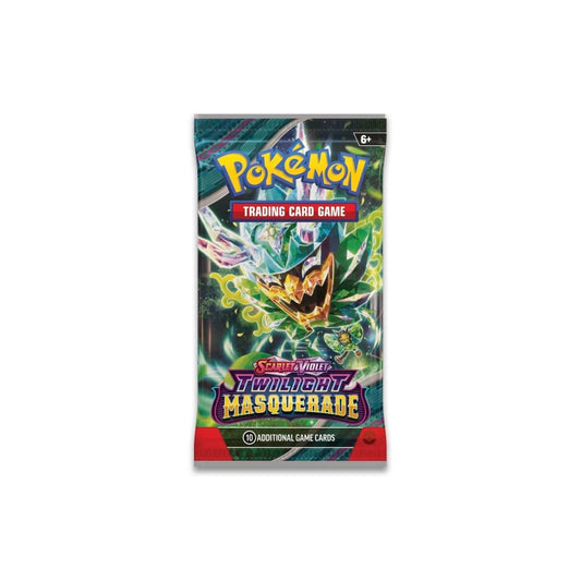 Pokémon TCG: Scarlet & Violet — Twilight Masquerade Single Booster Pack (10 cards)