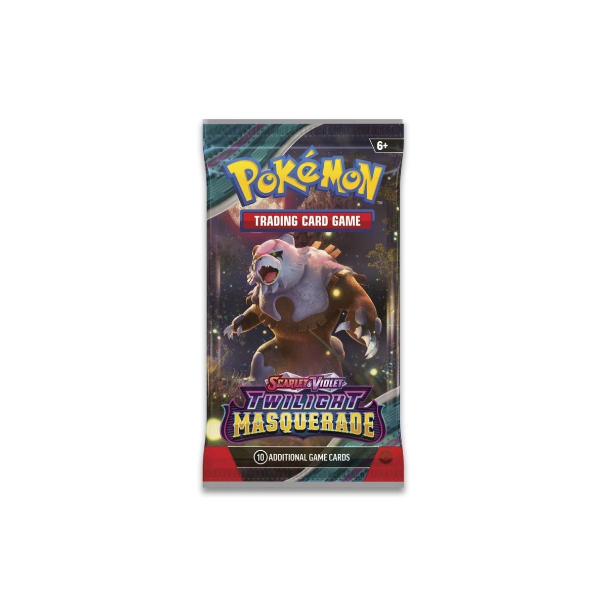 Pokémon TCG: Scarlet & Violet — Twilight Masquerade Single Booster Pack (10 cards)