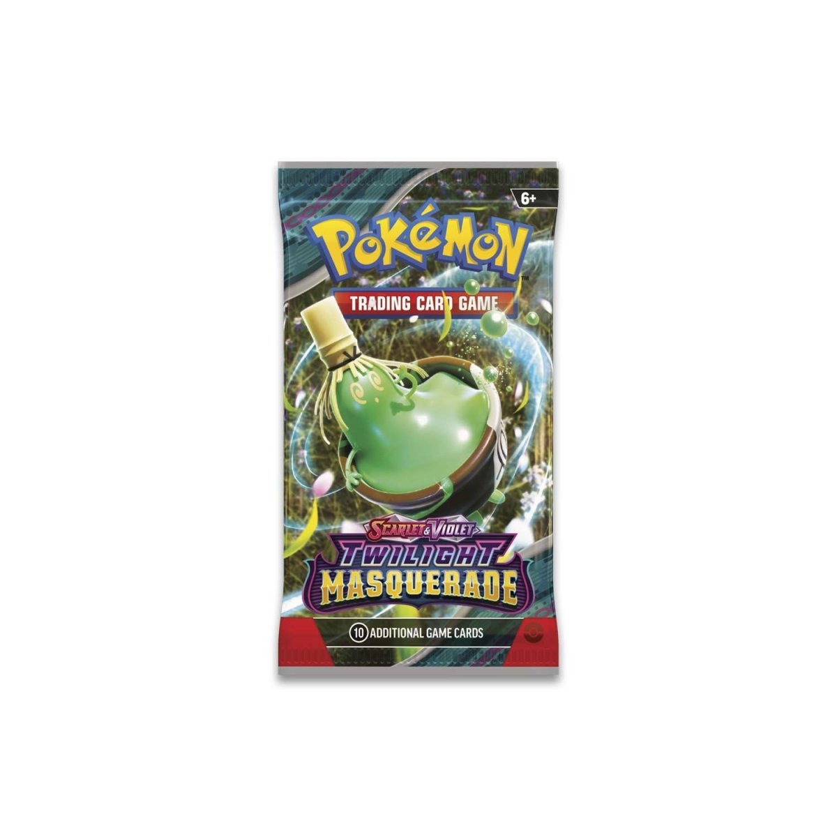 Pokémon TCG: Scarlet & Violet — Twilight Masquerade Single Booster Pack (10 cards)