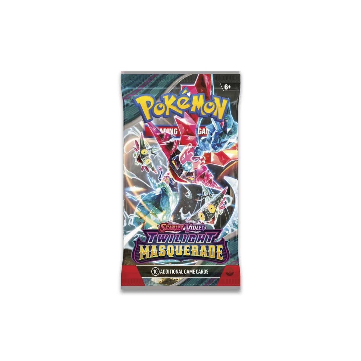 Pokémon TCG: Scarlet & Violet — Twilight Masquerade Single Booster Pack (10 cards)
