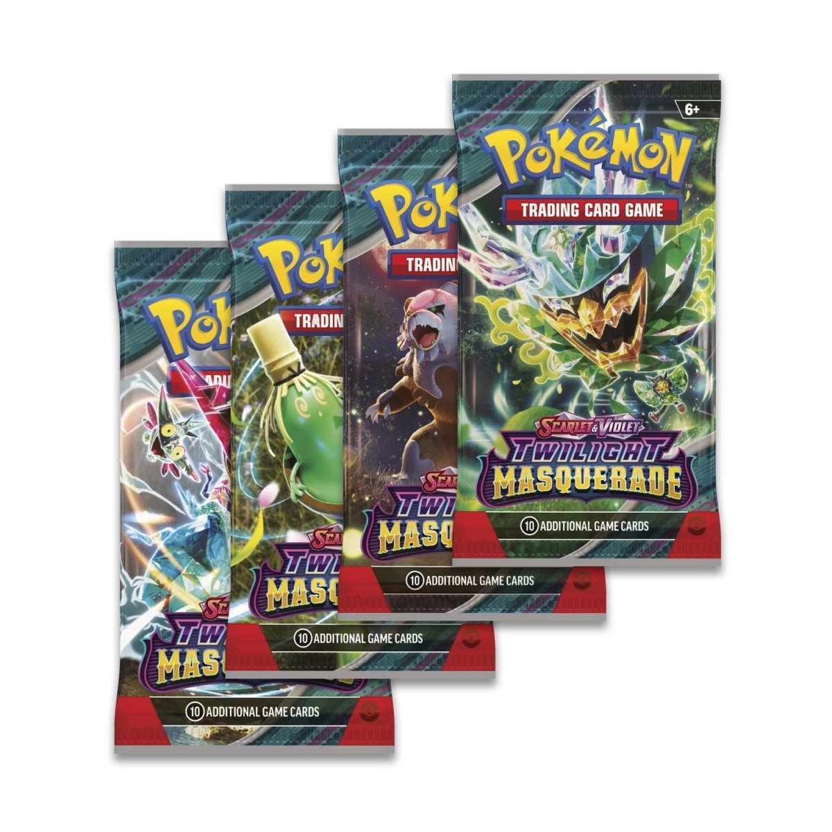 Pokémon TCG: Scarlet & Violet — Twilight Masquerade Single Booster Pack (10 cards)