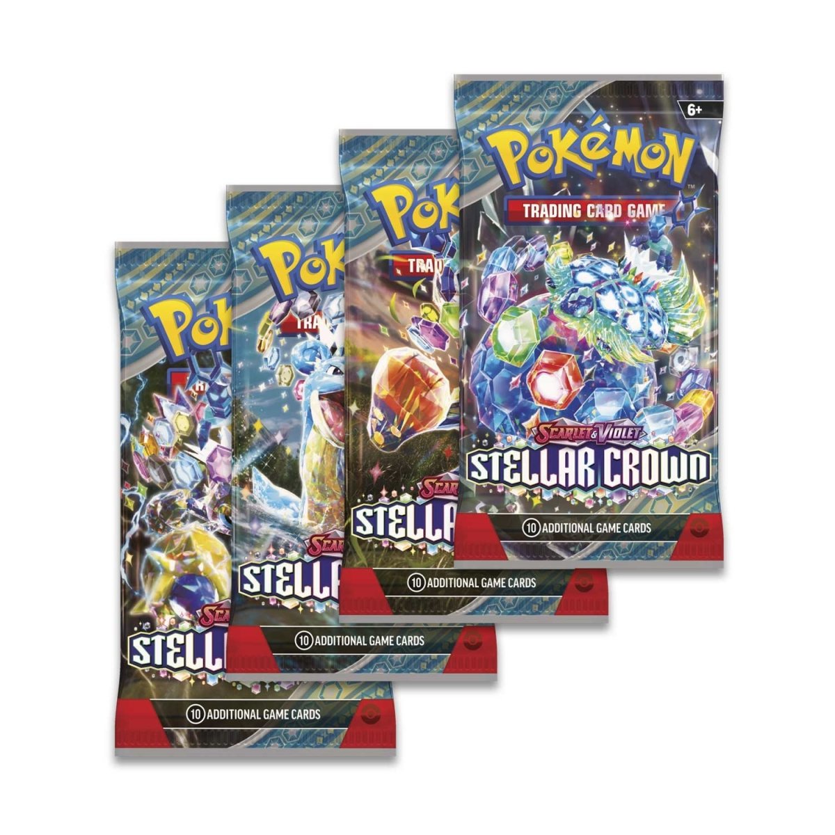 Pokémon TCG: Scarlet & Violet — Stellar Crown Single Booster Pack (10 cards)