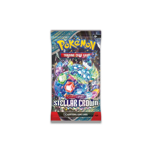 Pokémon TCG: Scarlet & Violet — Stellar Crown Single Booster Pack (10 cards)