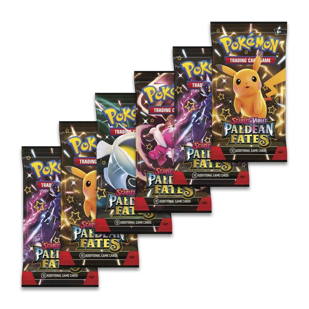 Pokémon TCG: Scarlet & Violet — Paldean Fates Booster Bundle (6 packs)
