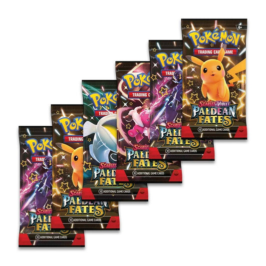 Pokémon TCG: Scarlet & Violet — Paldean Fates Booster Bundle (6 packs)