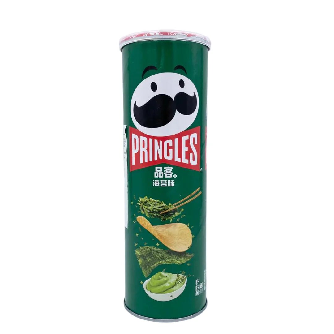 Pringles Seaweed and Wasabi 110g (China)