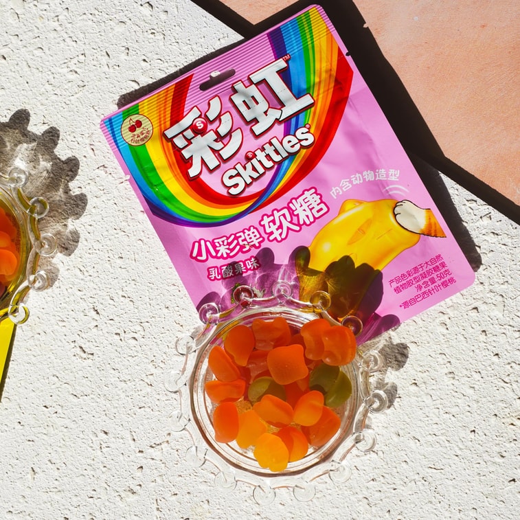 Skittles Animal Shaped Yogurt Fruit Gummies 50g (China)