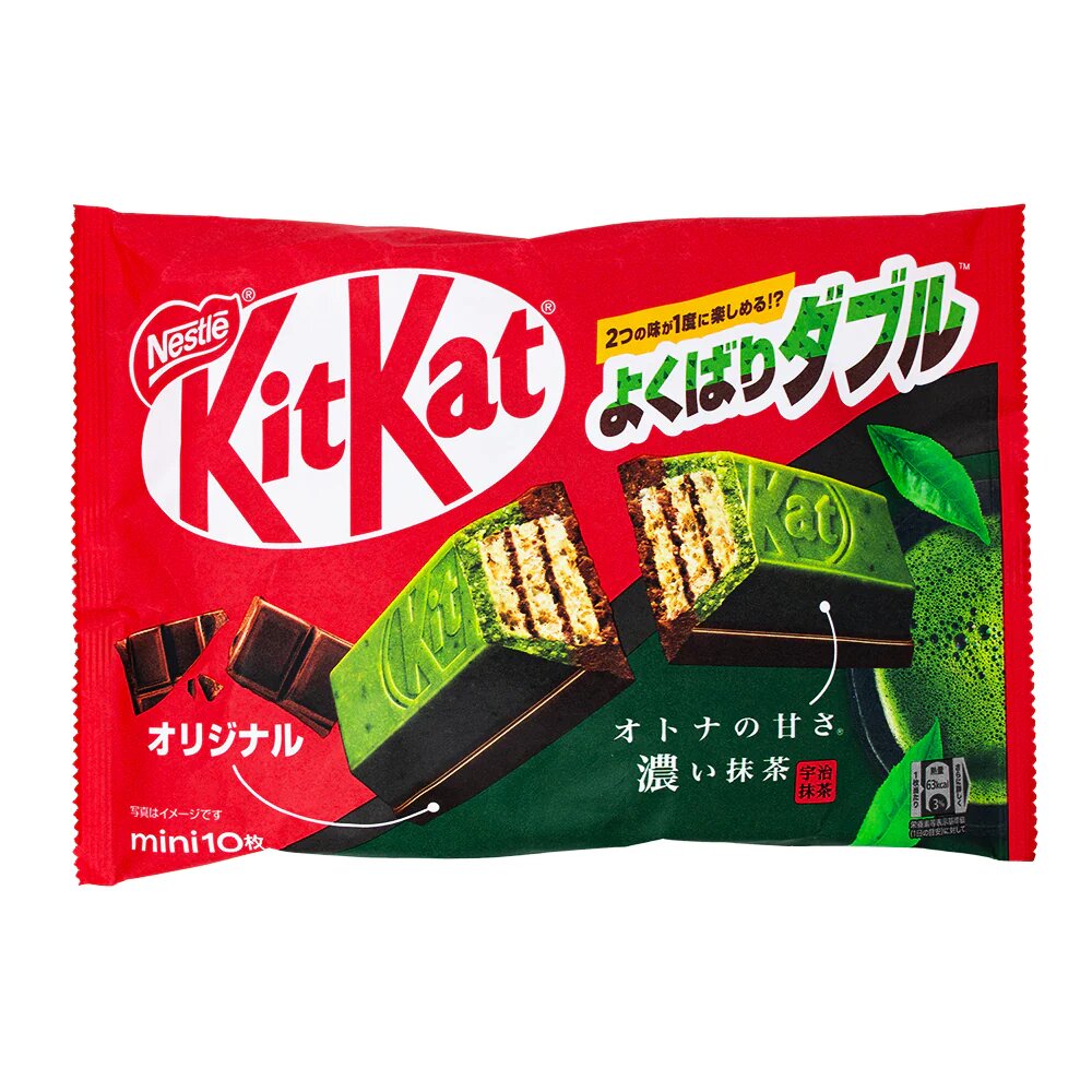 Kit Kat Double Matcha & Chocolate 10 Pieces 135g (Japan)