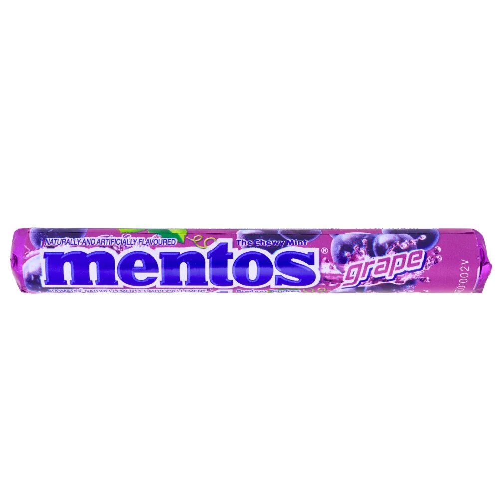Mentos Grape Rolls 37g