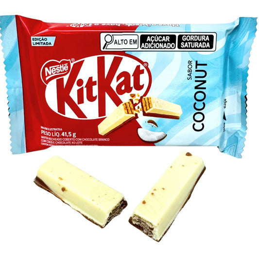 Kit Kat Sabor Coconut (Brazil) 41.5g