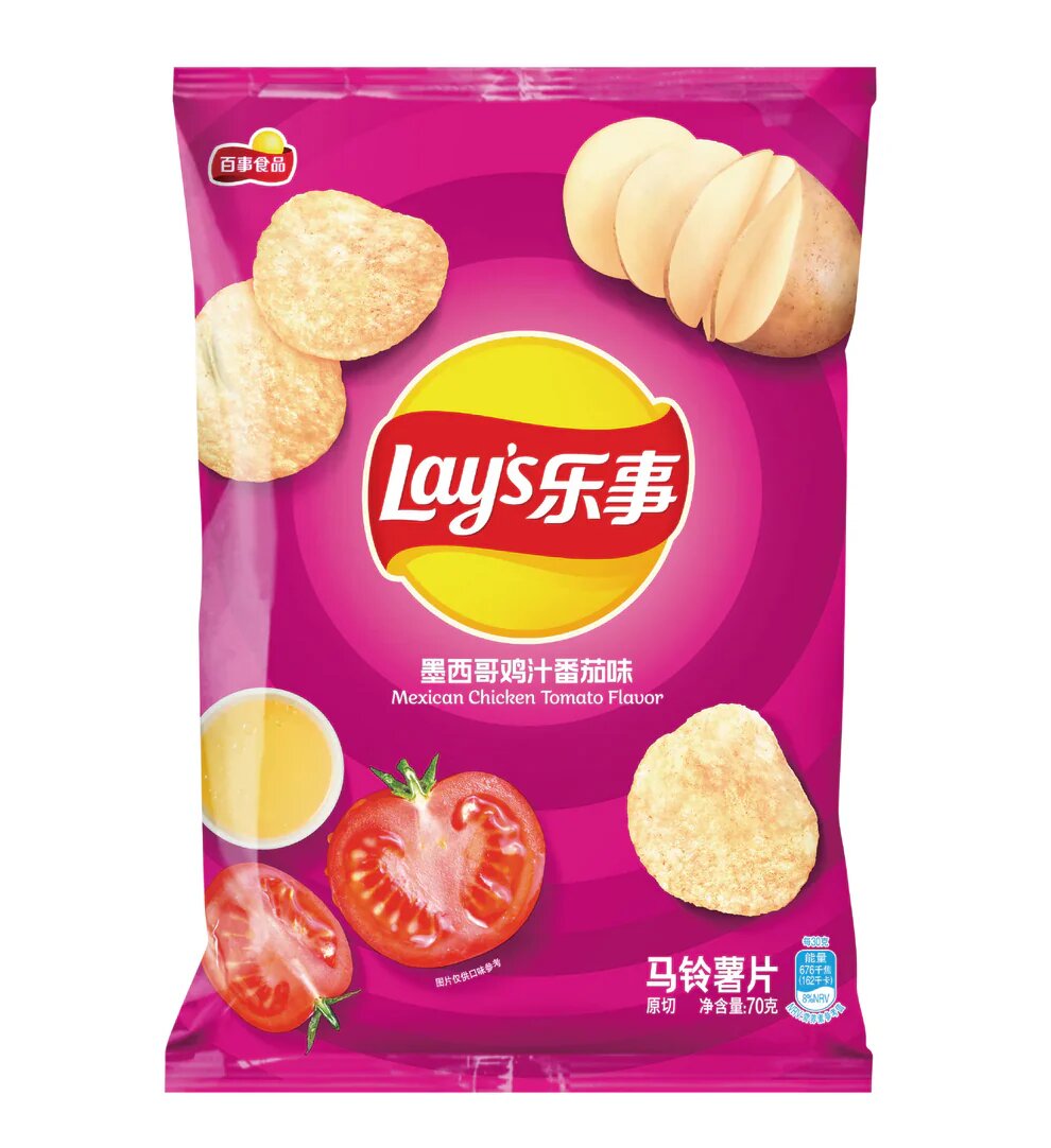Lays Mexican Chicken Tomato 70g (China)