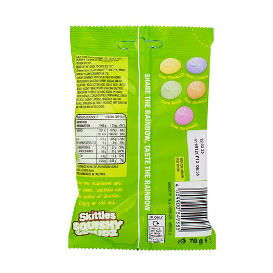 Skittles Fruit Squishy Cloudz Sours 70g (UK)