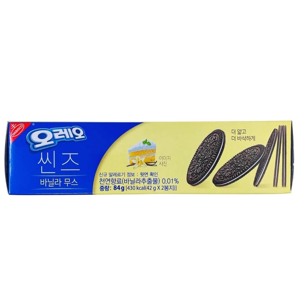 Oreo Thins Vanilla Mousse (South Korea)