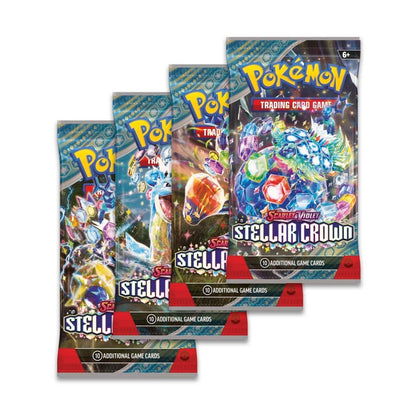 Pokémon TCG: Scarlet & Violet —  Stellar Crown Single Booster Pack (10 cards)