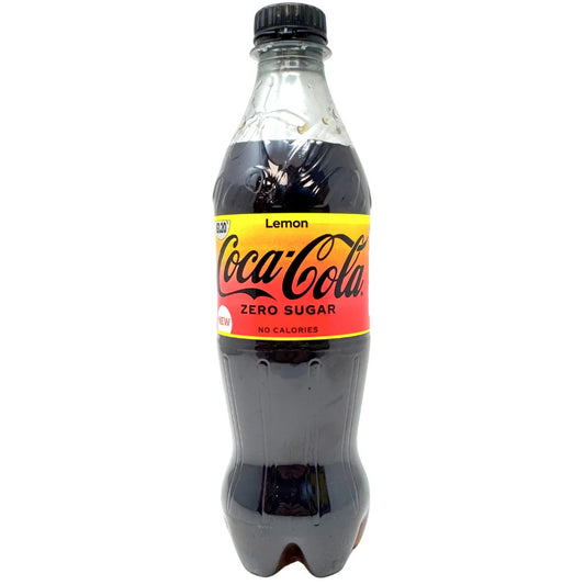 Coca Cola Lemon Zero Sugar 550mL (UK)