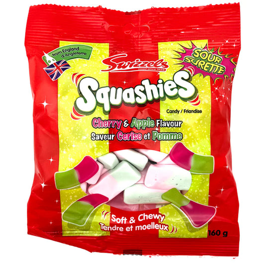 Swizzles Squashies Original Cherry Apple Candies 160g (UK)